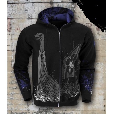 Northern Alliance Zip-Hoodie "Viking Ship"